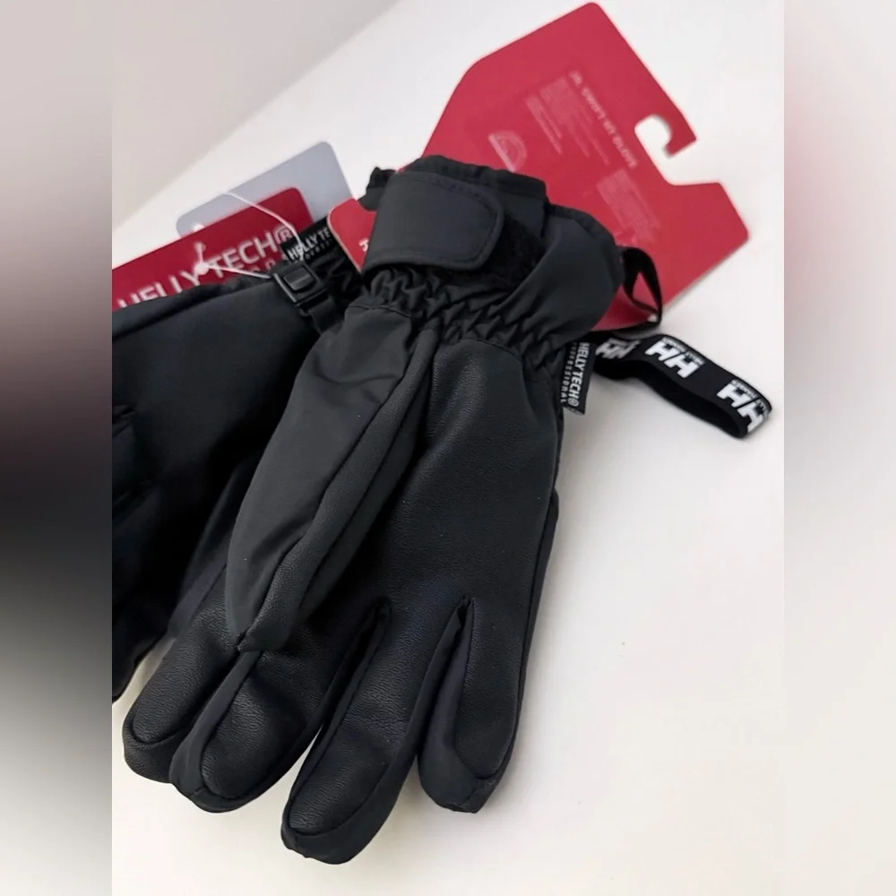 HELLY HANSEN || JR. Swift HT Black Insulated Gloves. Sz. S- 10(Junior)